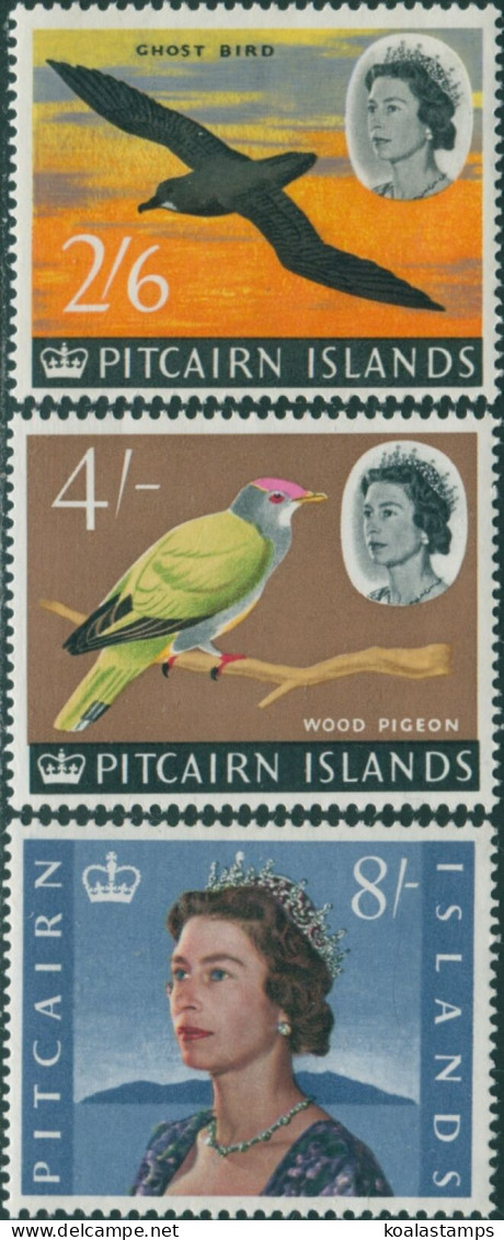 Pitcairn Islands 1964 SG46-48 Birds QEII MNH - Pitcairneilanden