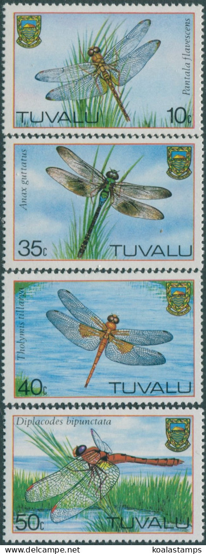 Tuvalu 1983 SG217-220 Dragonflies Set MNH - Tuvalu