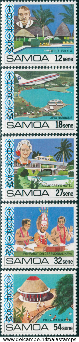 Samoa 1981 SG594-598 Tourism Set MNH - Samoa (Staat)