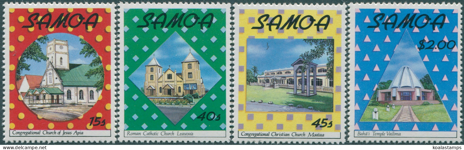 Samoa 1988 SG813-816 Christmas Set MNH - Samoa