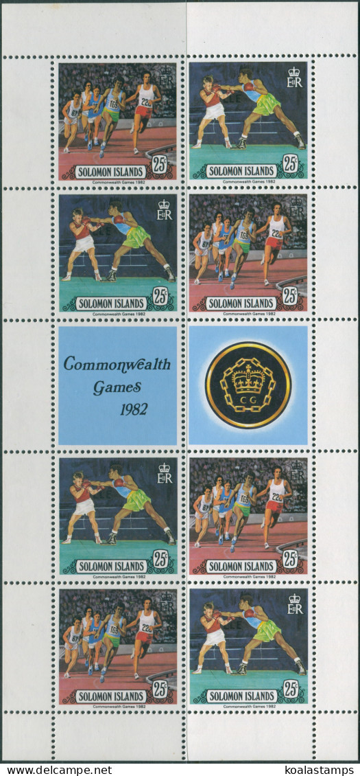 Solomon Islands 1982 SG473a Royal Visit Sheet MNH - Isole Salomone (1978-...)