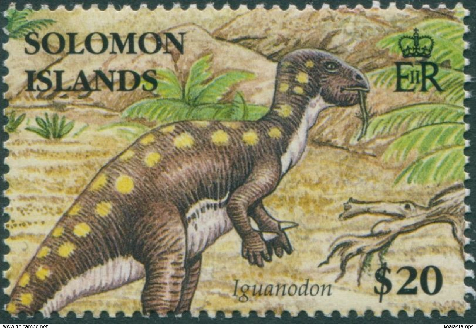 Solomon Islands 2006 SG1201 $20 Dinosaur MNH - Isole Salomone (1978-...)