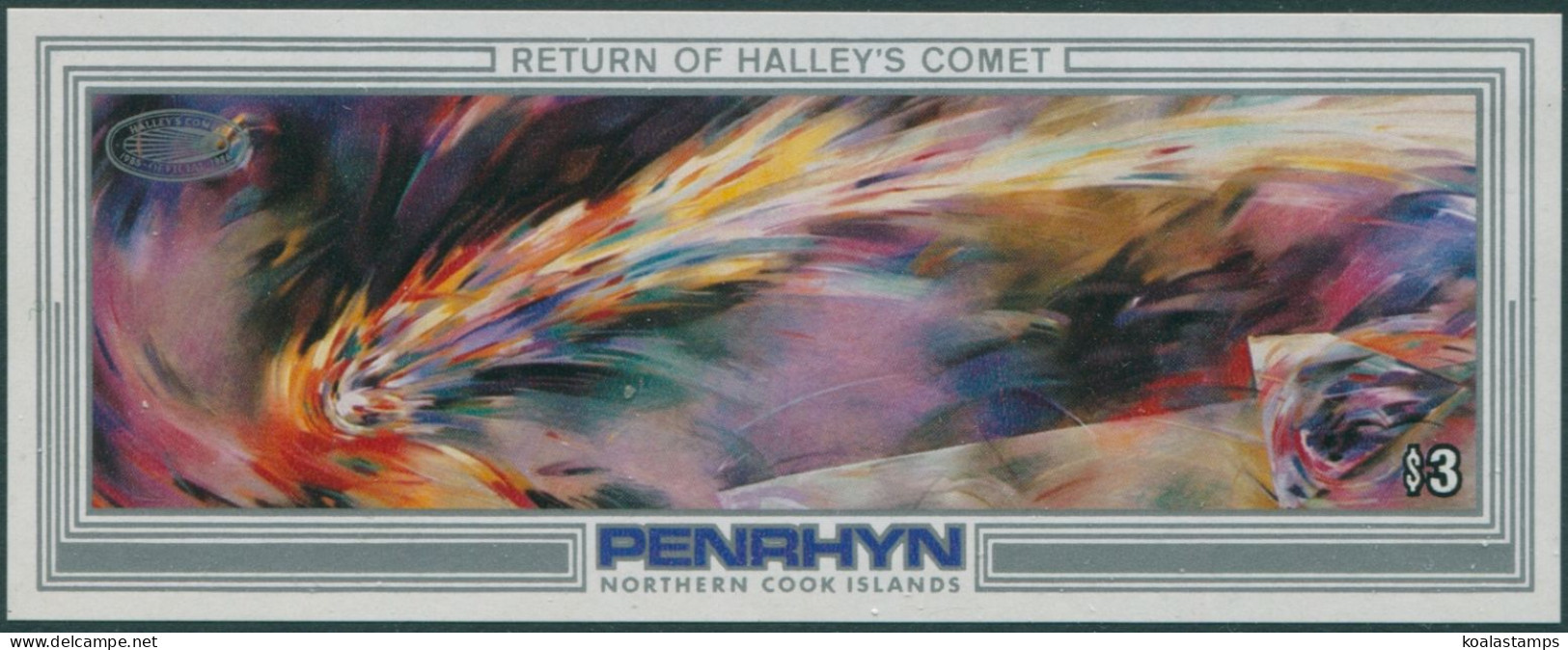 Cook Islands Penrhyn 1986 SG393 Halley's Comet MS MNH - Penrhyn