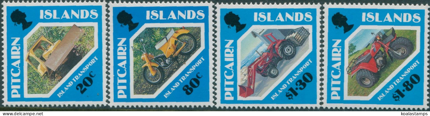 Pitcairn Islands 1991 SG401-404 Island Transport Set MNH - Pitcairn