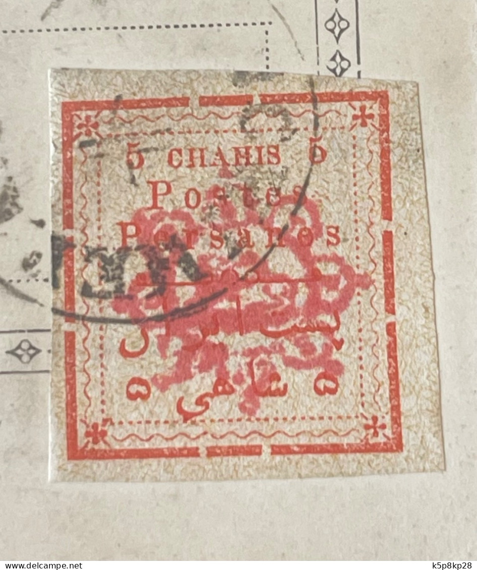 Vintage 1902 Postal Card to Belgium