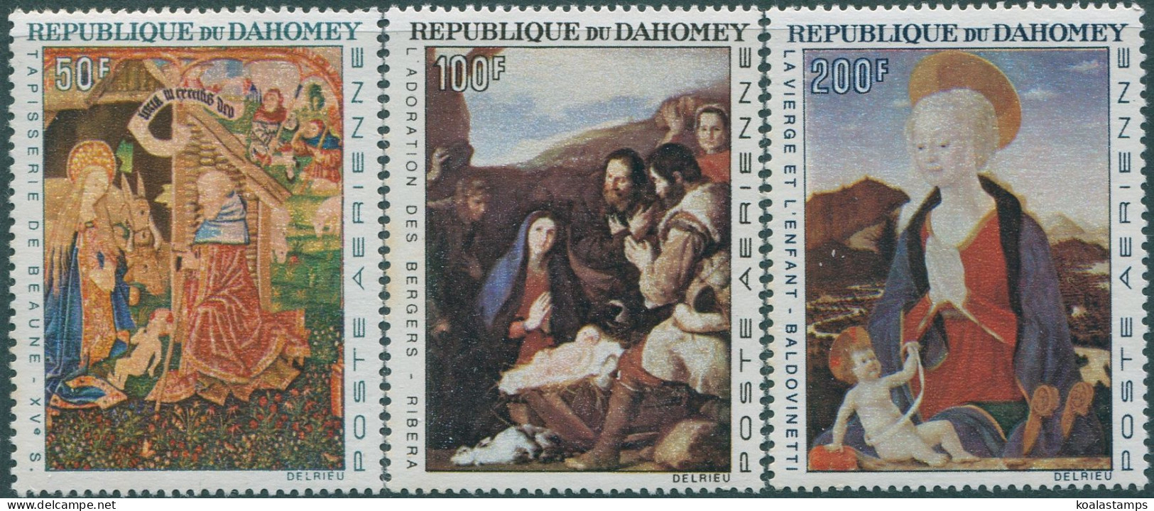 Dahomey 1966 SG268-270 Christmas Set MNH - Bénin – Dahomey (1960-...)