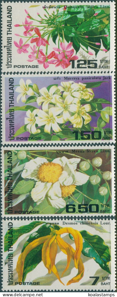 Thailand 1982 SG1101-1104 Flowers Set MNH - Thaïlande