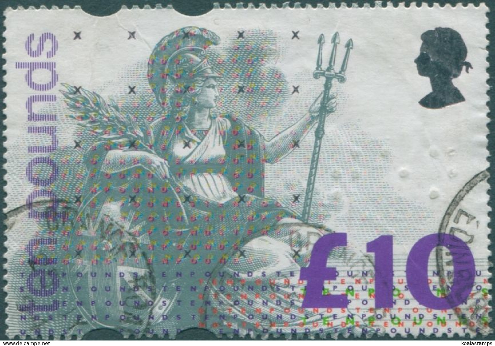 Great Britain 1993 SG1658 QEII £10 Britannia FU - Unclassified