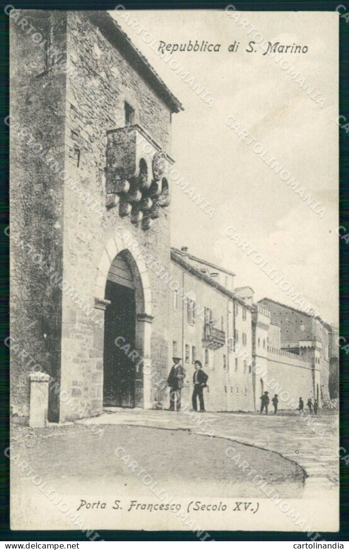 San Marino Città Porta San Francesco Cartolina RT1119 - San Marino