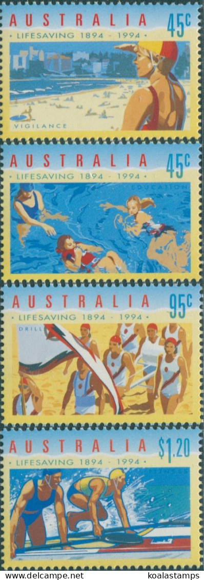 Australia 1994 SG1439-1442 Life Saving Set MNH - Other & Unclassified