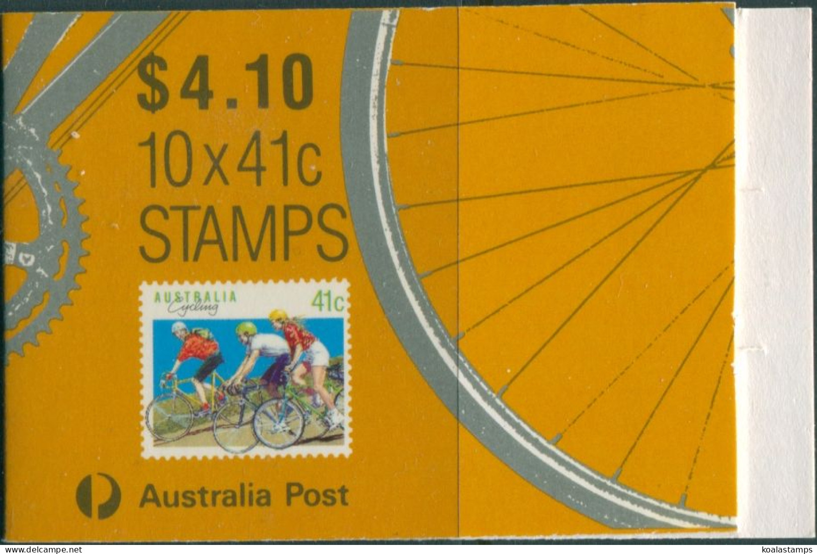 Australia Booklet 1989 SG1180 41c Cycling MNH - Altri & Non Classificati