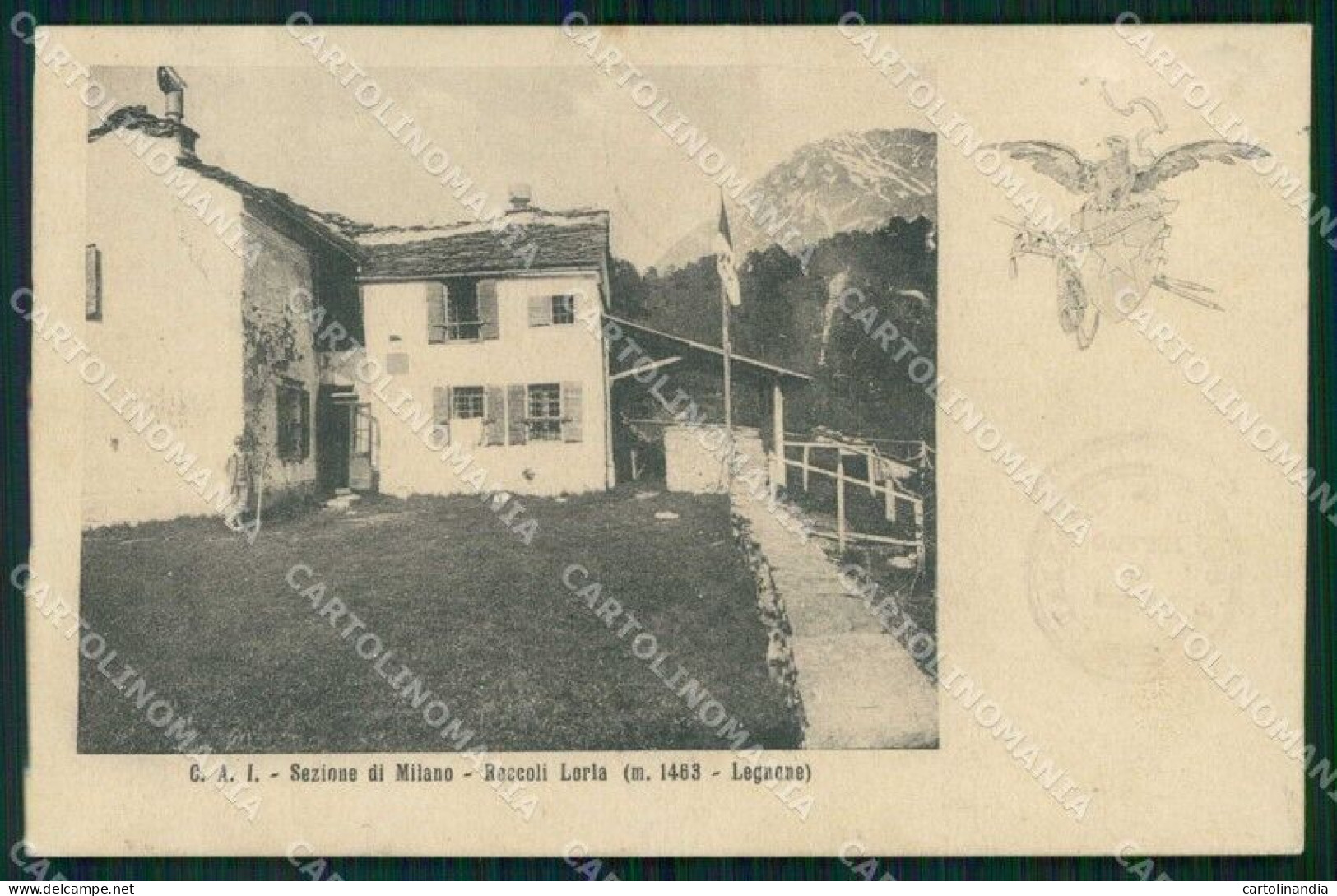 Lecco Introzzo Roccoli Lorla Legnone Cartolina RT0811 - Lecco