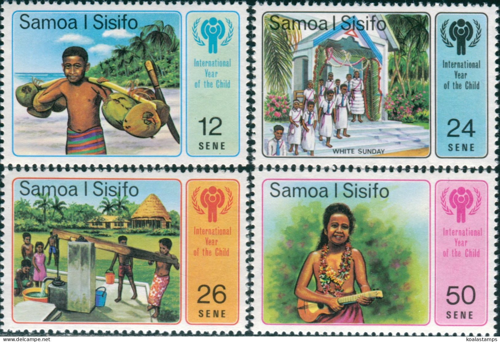 Samoa 1979 SG536-539 IYC Set MNH - Samoa (Staat)