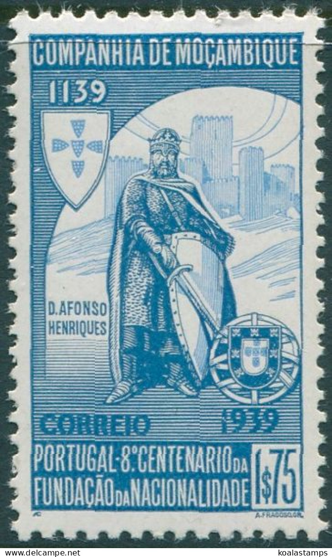 Mozambique Company 1940 SG312 1e.75 Blue King Afonso Henriques  MNH - Mozambico