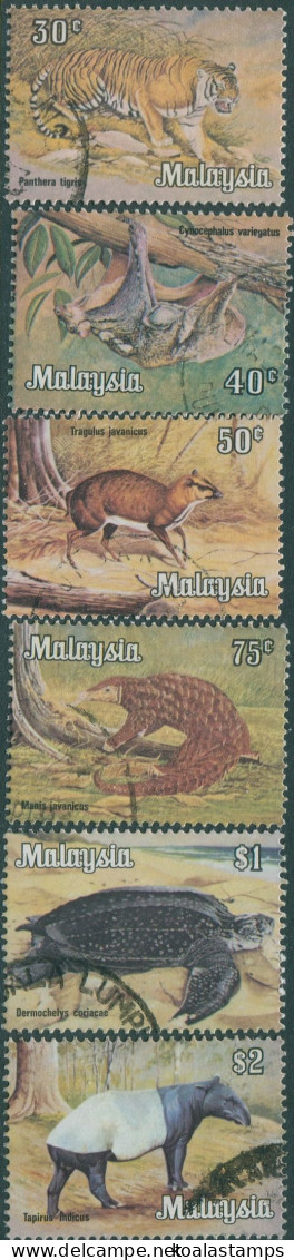 Malaysia 1979 SG190-195 Animals (6) FU - Malaysia (1964-...)
