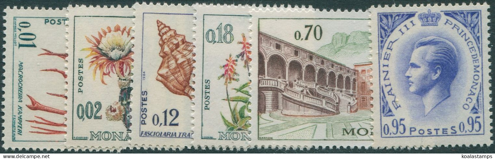 Monaco 1960 SG638-678 Plants Court Of Honour And Prince Rainier III MNH - Other & Unclassified