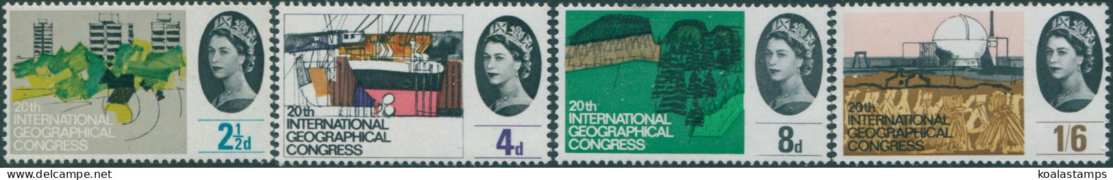 Great Britain 1964 SG651-654 QEII Geographical Congress Set MNH - Non Classificati