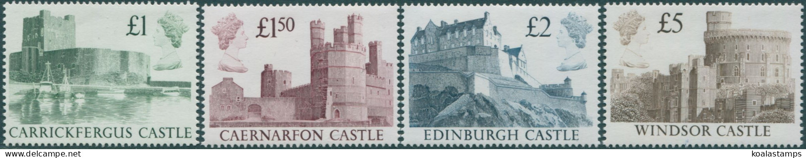 Great Britain 1988 SG1410-1413 QEII Castles Set MNH - Non Classificati