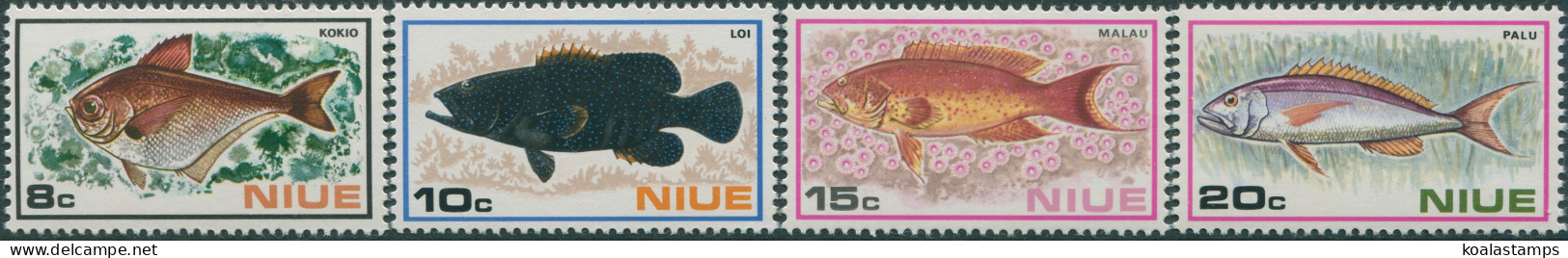 Niue 1973 SG175-178 Fish Set MNH - Niue