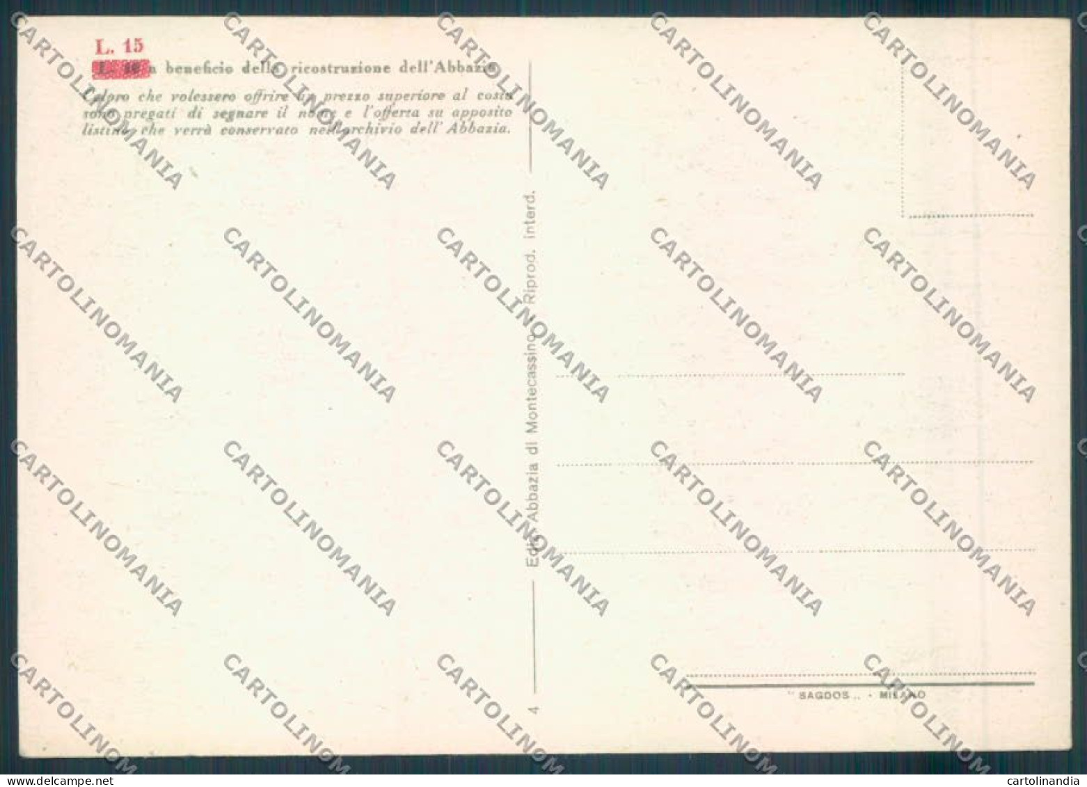 Frosinone Montecassino FG Cartolina ZF7233 - Frosinone