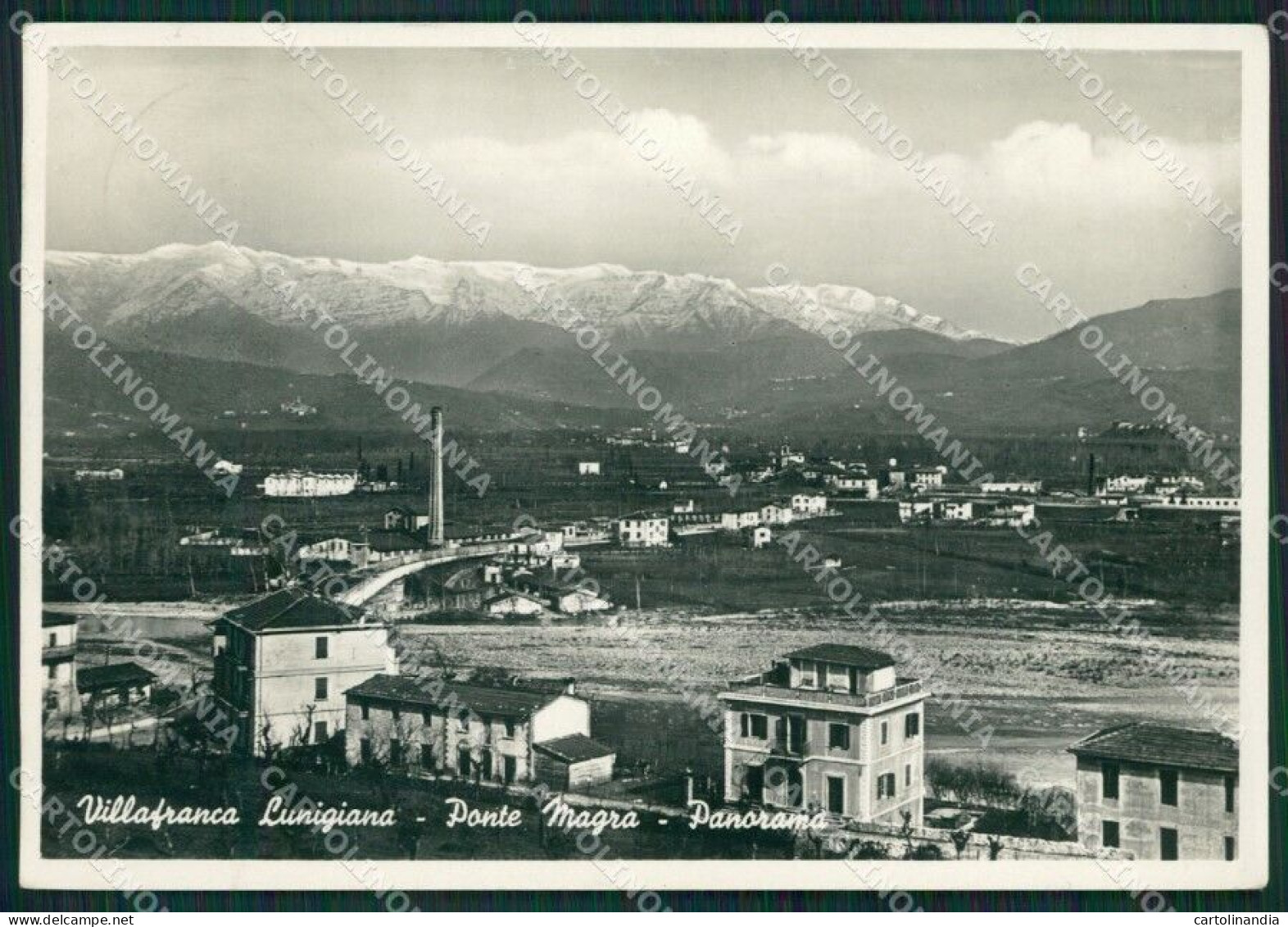 Massa Carrara Villafranca Lunigiana Ponte Magra Foto FG Cartolina ZK5441 - Massa