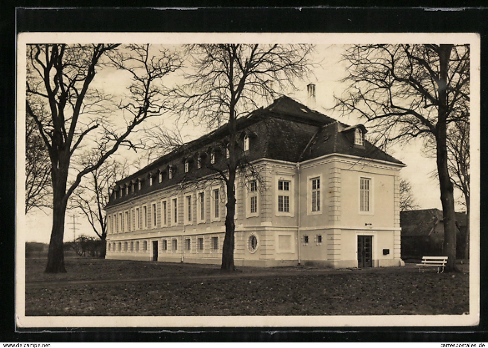 AK Karlsruhe A. Rh., Bauernführerschule Im Schloss Scheibenhardt  - Karlsruhe