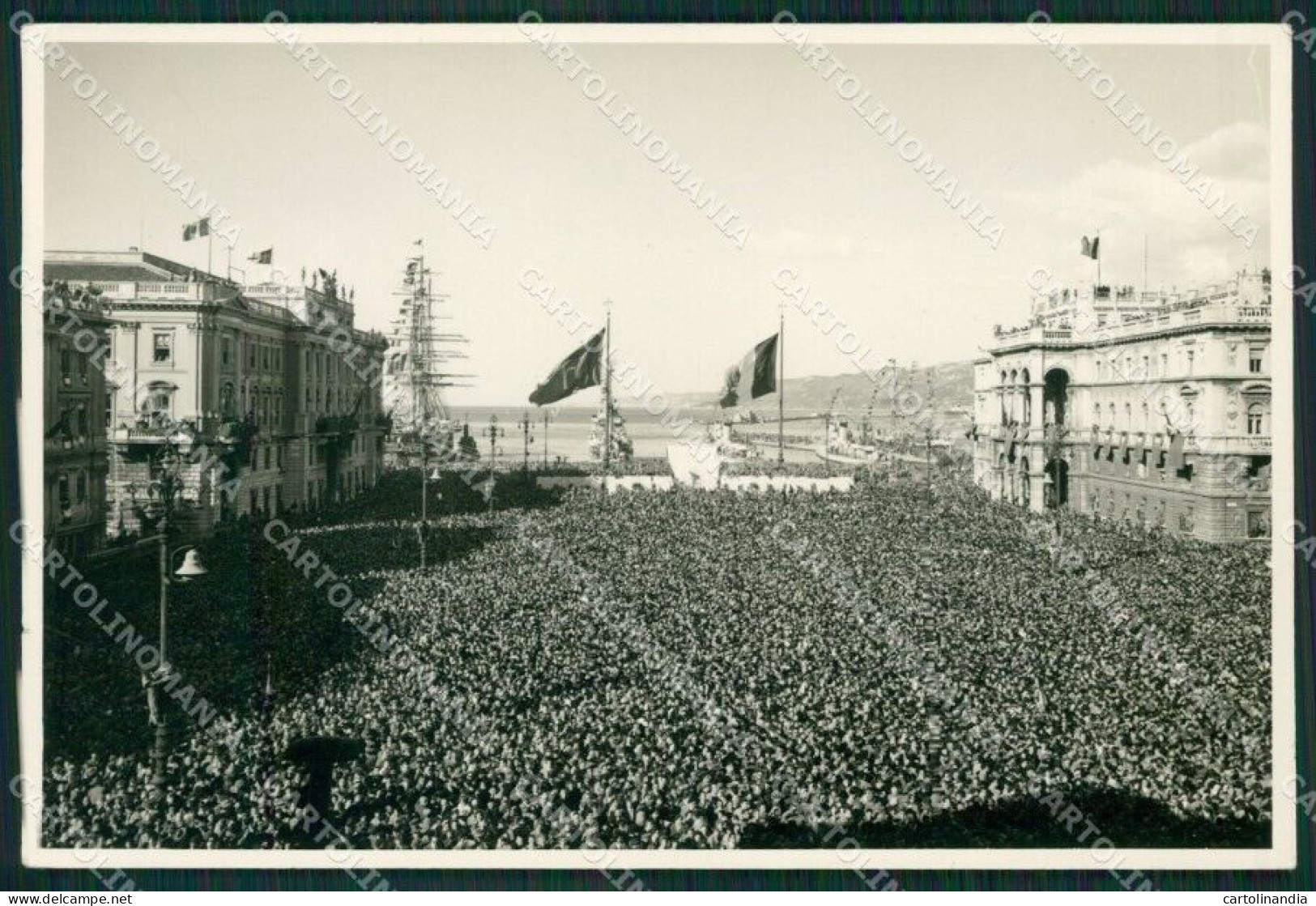 Trieste Città BOZZA Foto FG Cartolina ZKM8030 - Trieste