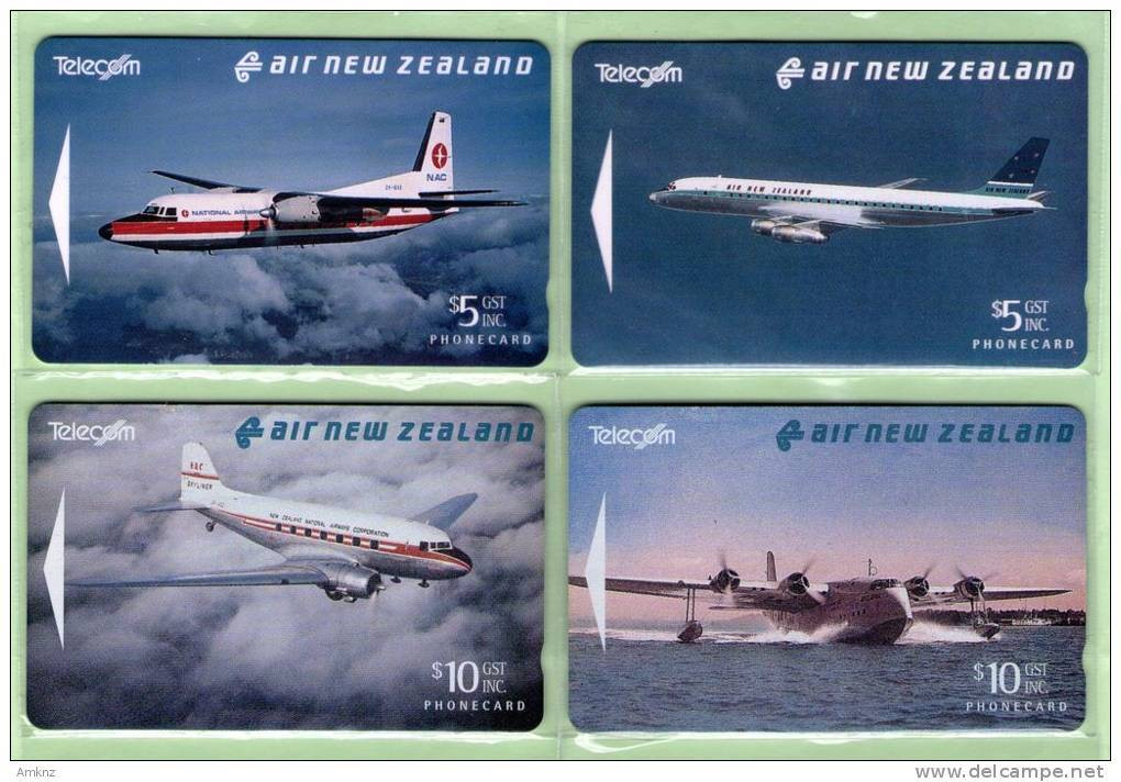 New Zealand - 1994 Air New Zealand Set (4) - NZ-A-42/5 - Mint - Nuova Zelanda