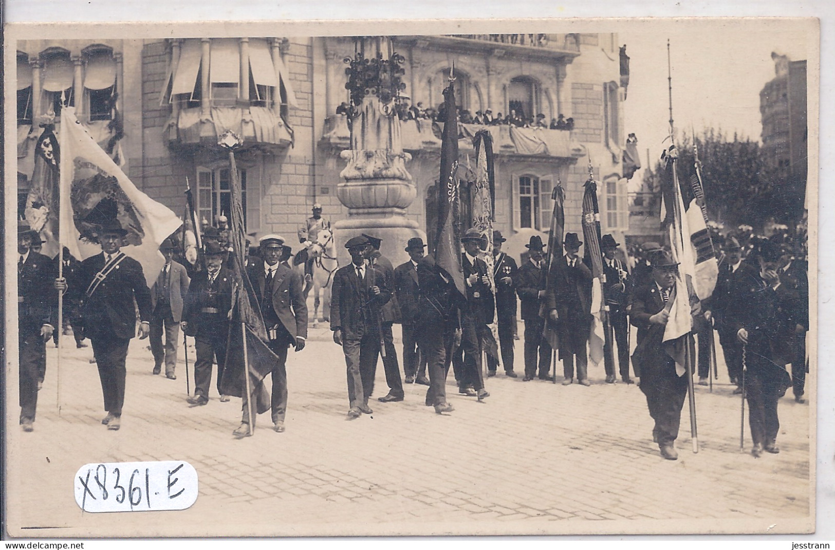 CATALUNA- CARTE-PHOTO- BENEDICTION DES DRAPEAUX DE CATALOGNE - Tarragona