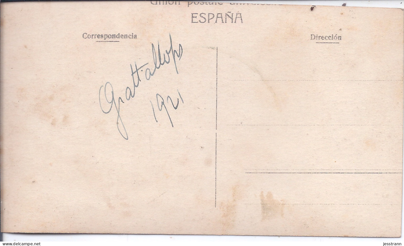 GRATALLOPS- CARTE-PHOTO- 1921- JEUNES FOOTBALLEURS - Tarragona
