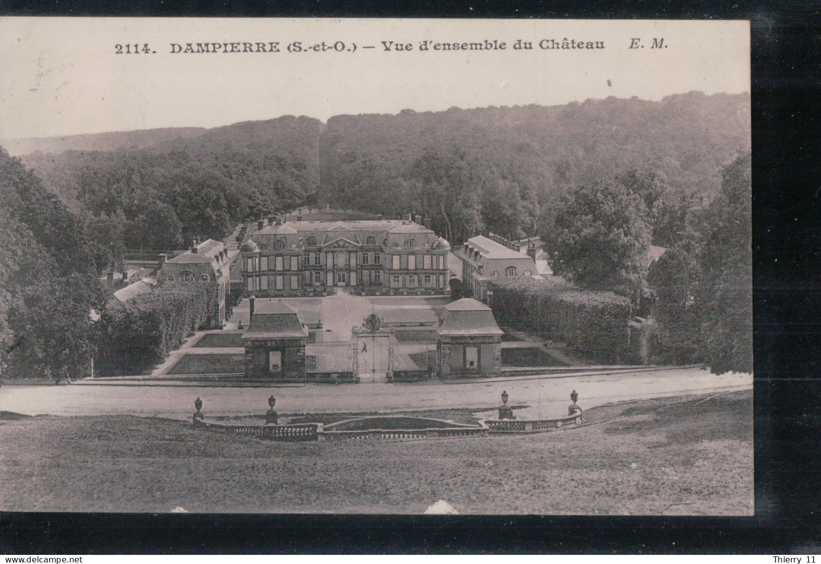 Cpa 78 Dampierre Vue D'ensemble Du Château - Dampierre En Yvelines
