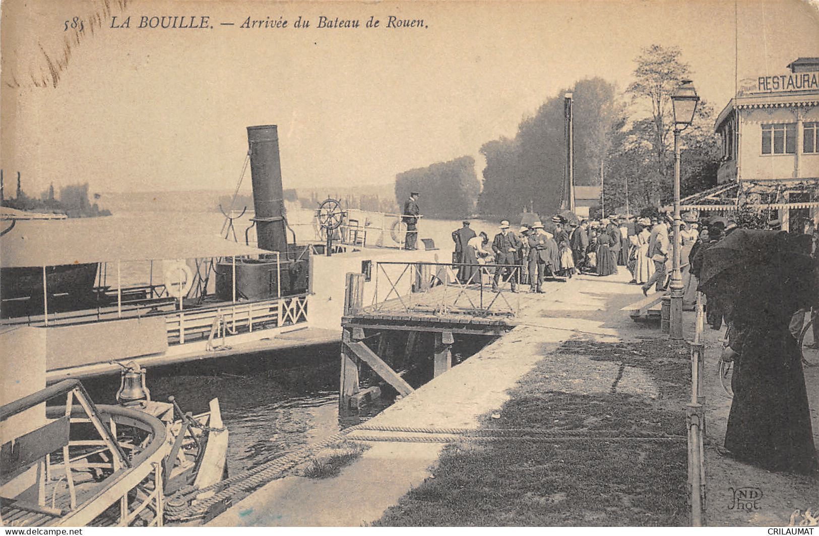 76-LA BOUILLE-N°6040-A/0283 - La Bouille