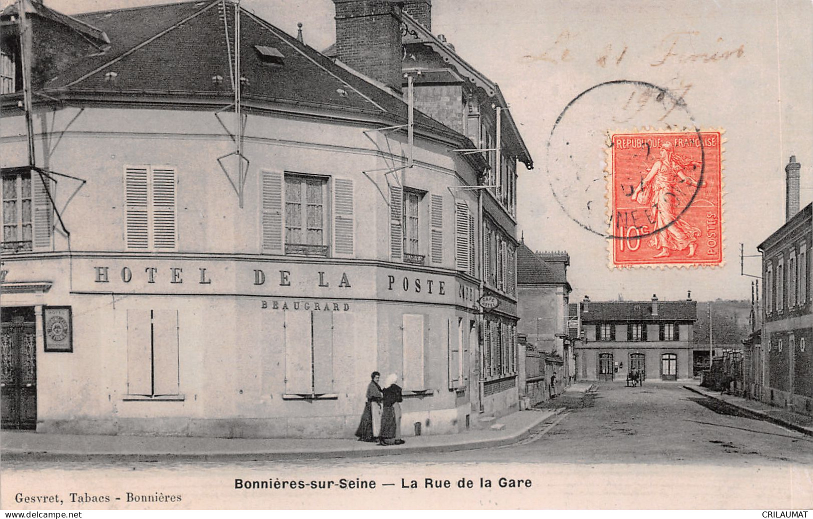 78-BONNIERS SUR SEINE-N°6040-E/0145 - Bonnieres Sur Seine