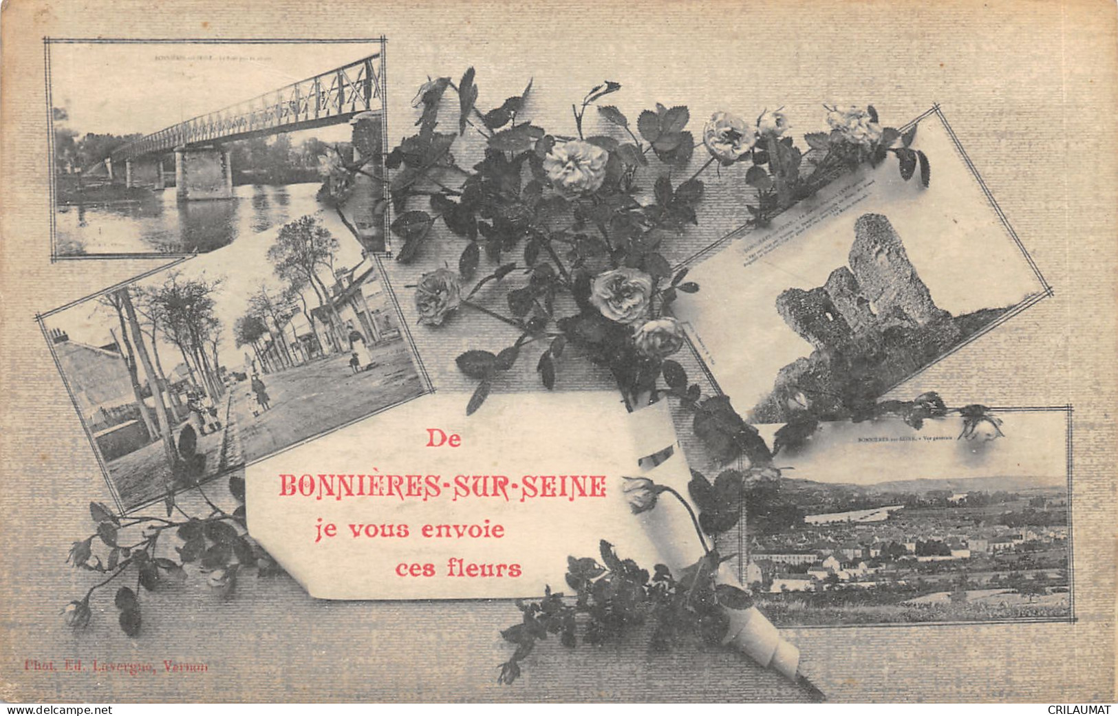 78-BONNIERS SUR SEINE-N°6040-E/0135 - Bonnieres Sur Seine