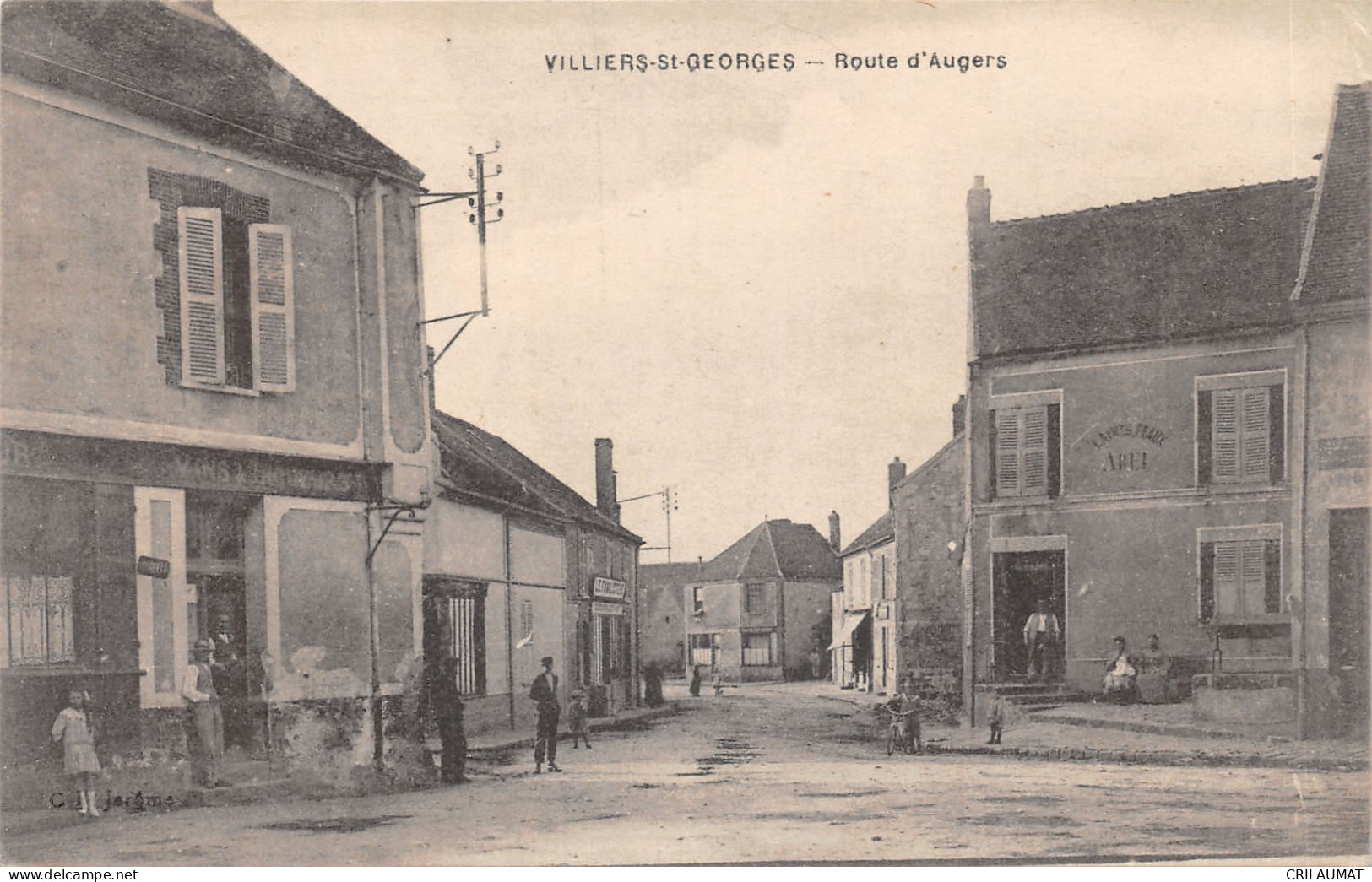 77-VILLIERS SAINT GEORGES-N°6040-D/0313 - Villiers Saint Georges