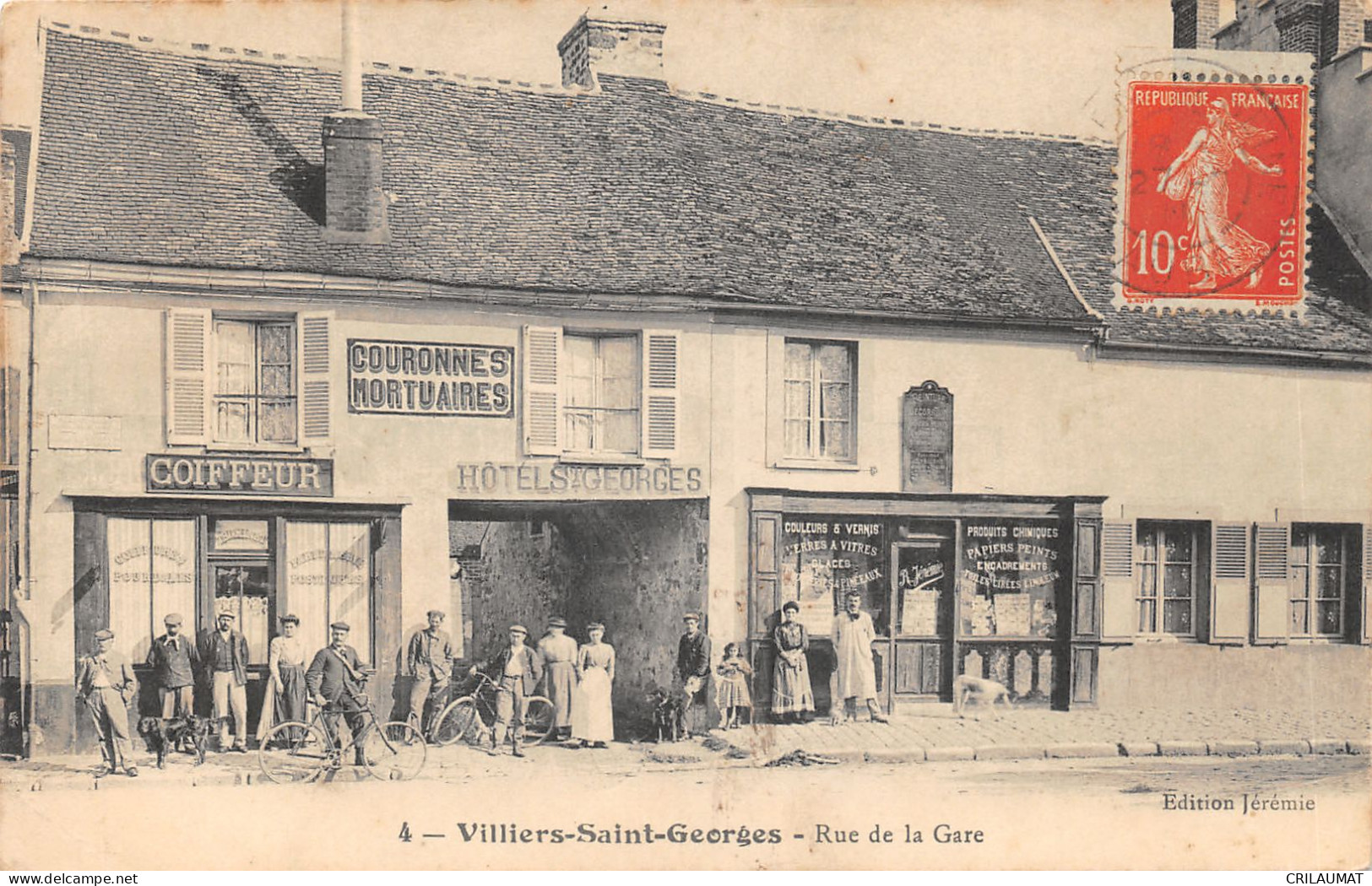 77-VILLIERS SAINT GEORGES-N°6040-D/0309 - Villiers Saint Georges