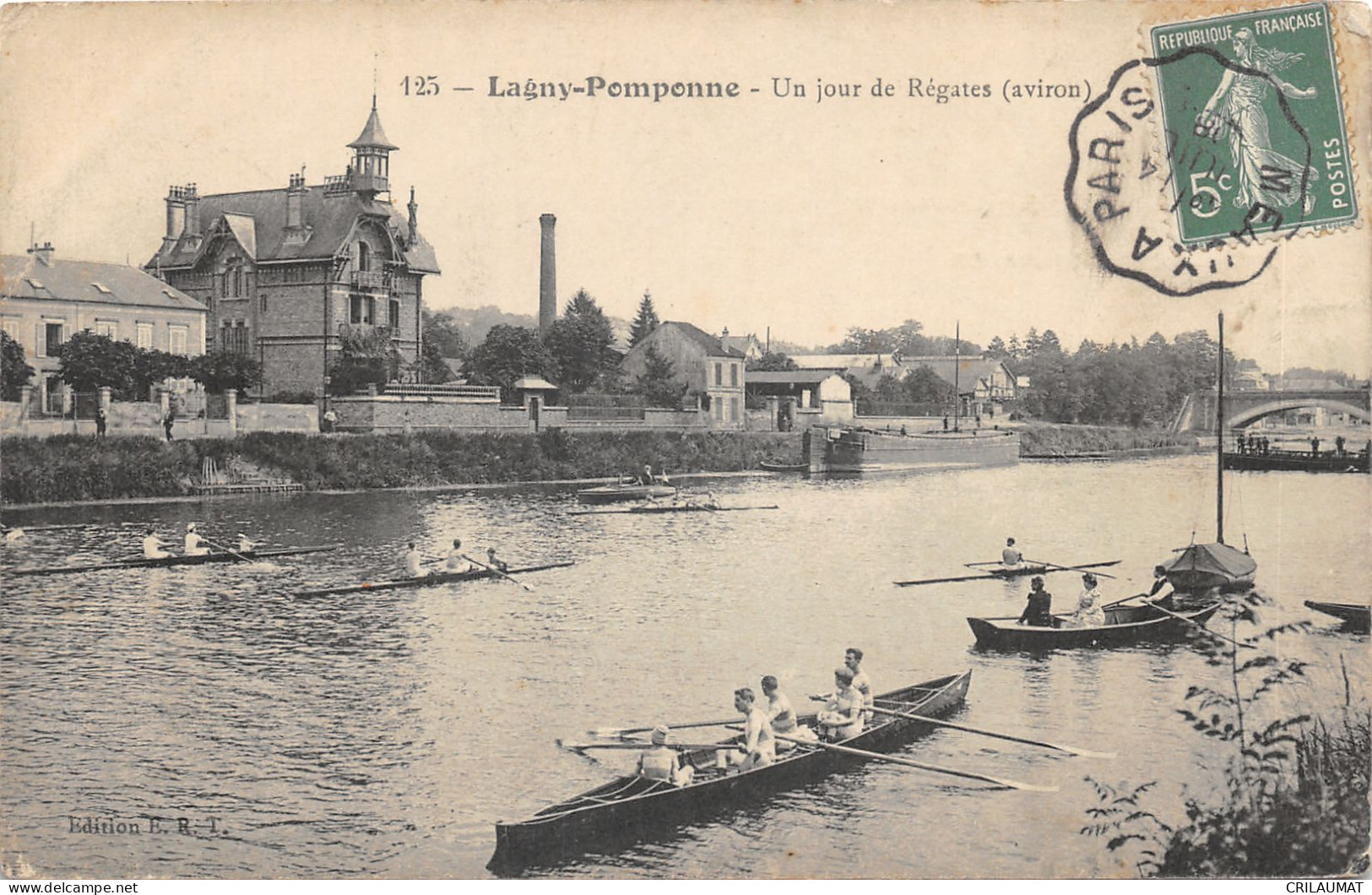 77-LAGNY-POMPONNE-N°6040-D/0139 - Lagny Sur Marne