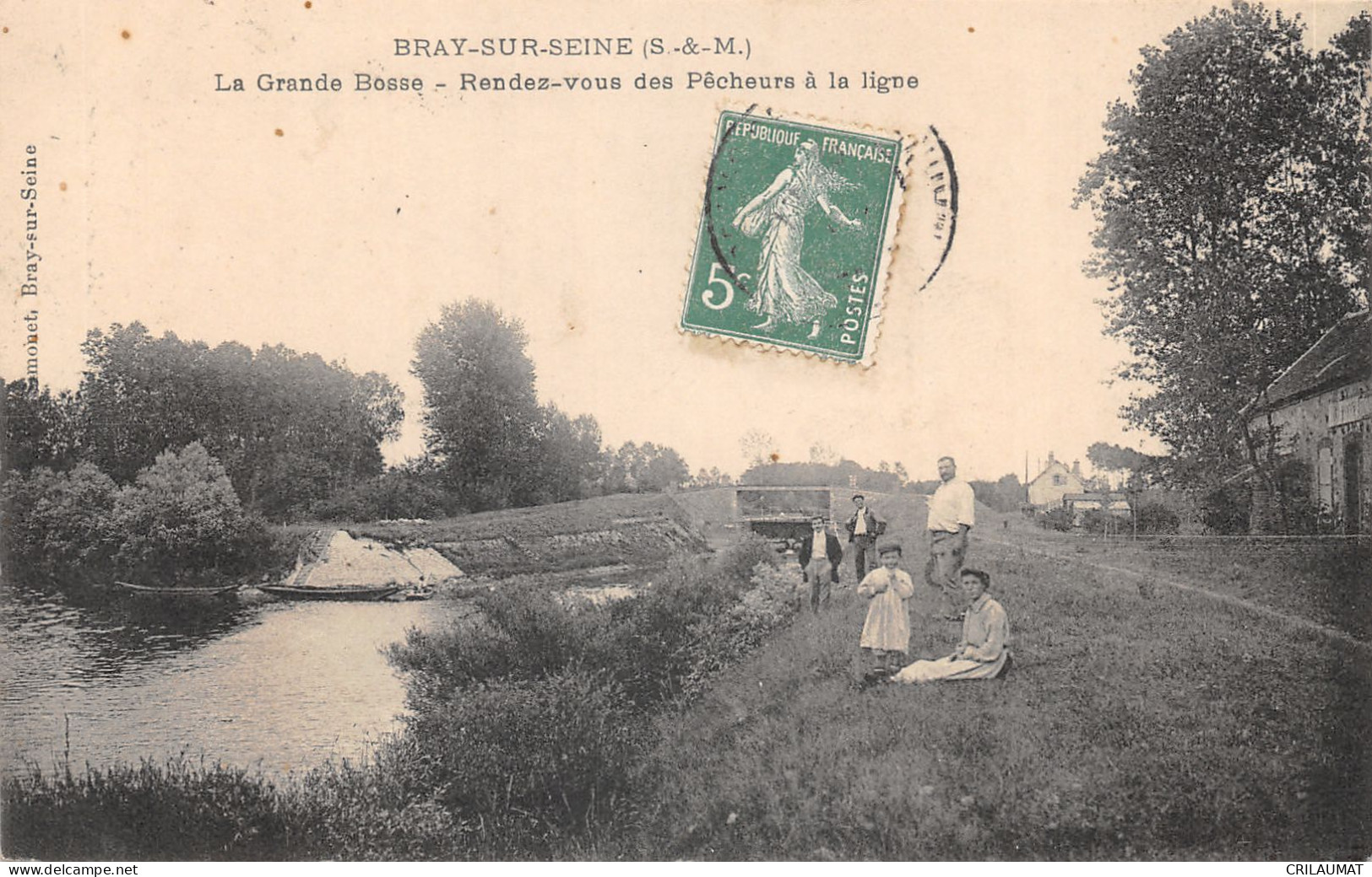 77-BRAY SUR SEINE-N°6040-C/0261 - Bray Sur Seine