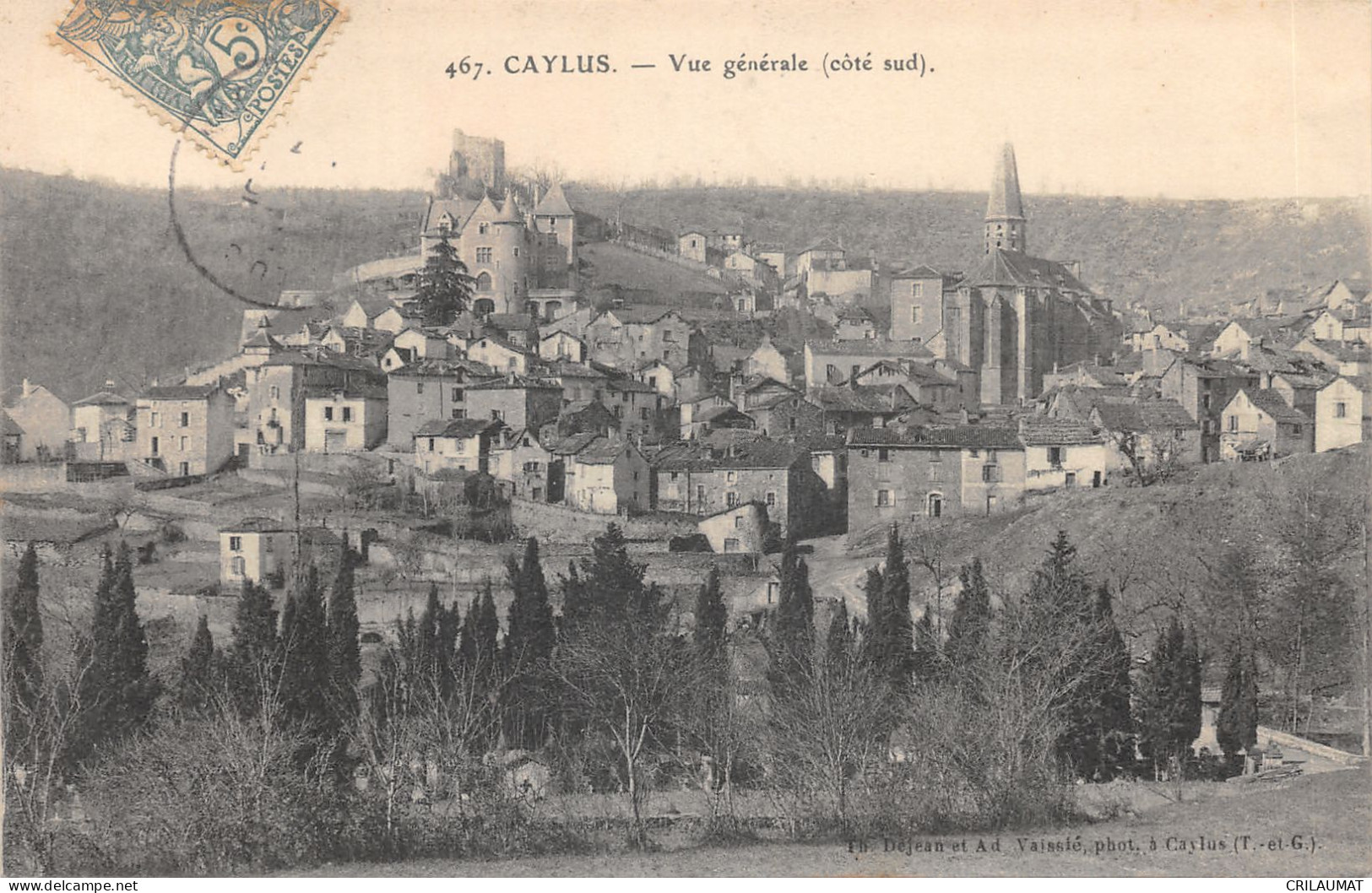 82-CAYLUS-N°6040-H/0107 - Caylus