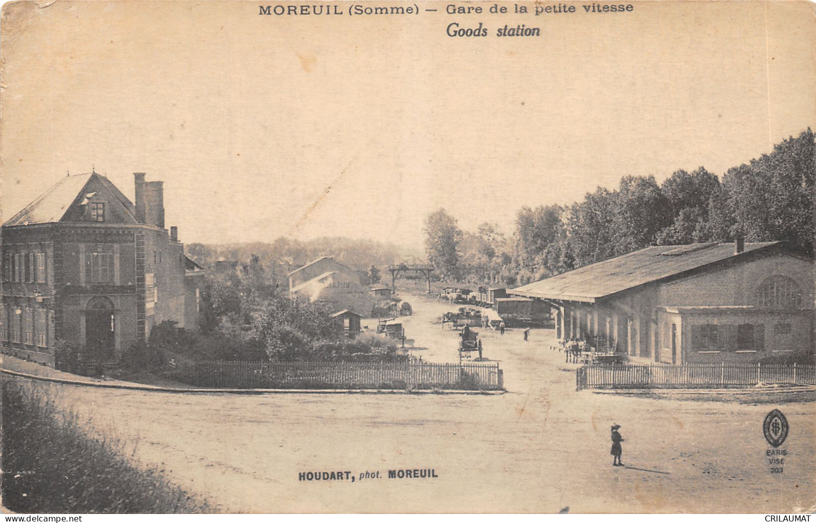 80-MOREUIL-N°6040-G/0383 - Moreuil