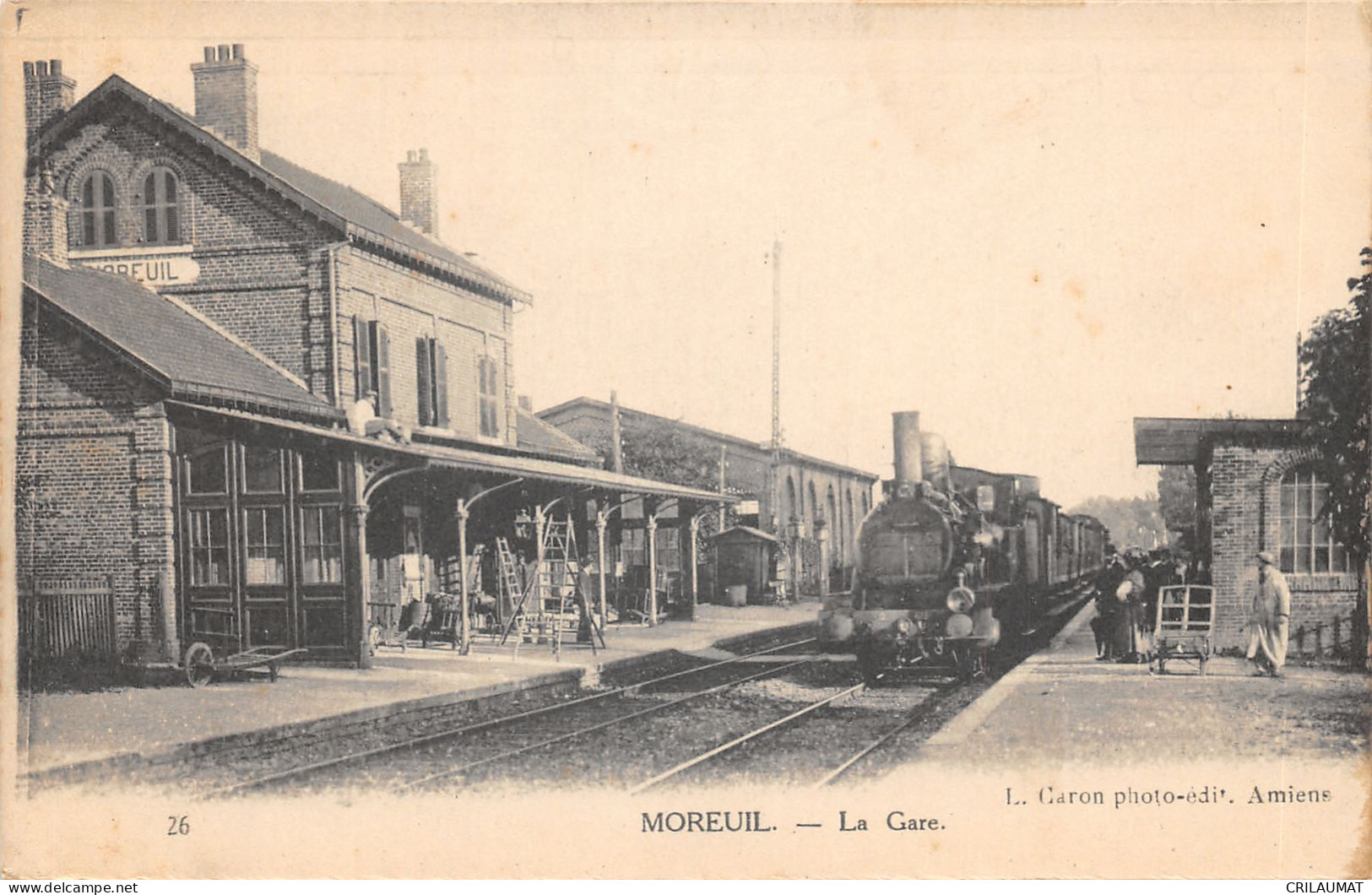 80-MOREUIL-N°6040-G/0273 - Moreuil