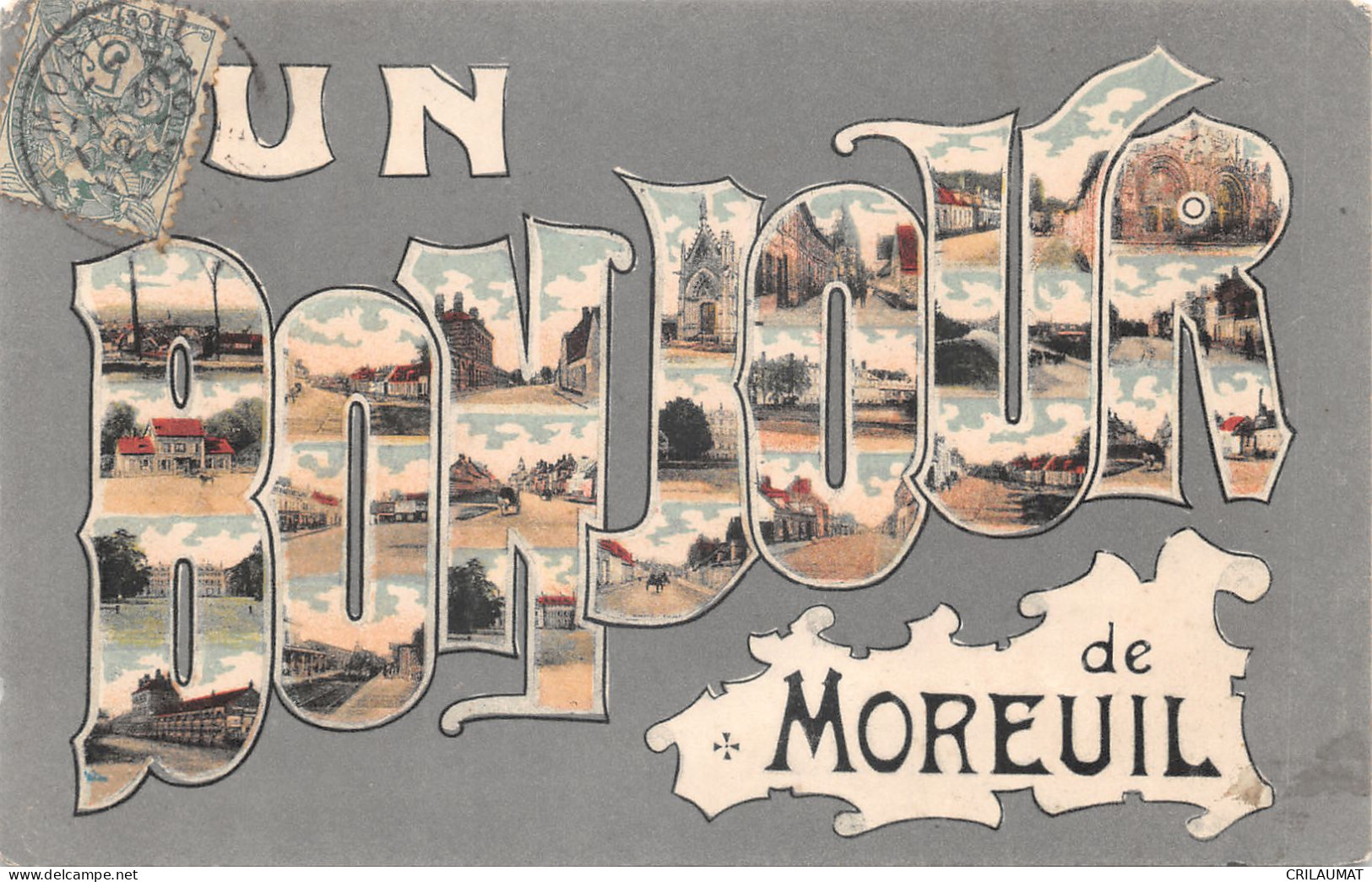 80-MOREUIL-N°6040-G/0265 - Moreuil