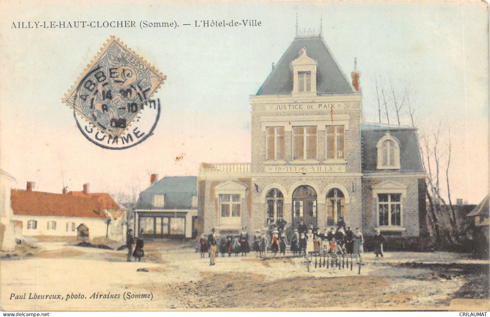 80-AILLY LE HAUT CLOCHER-N°6040-G/0257 - Ailly Le Haut Clocher