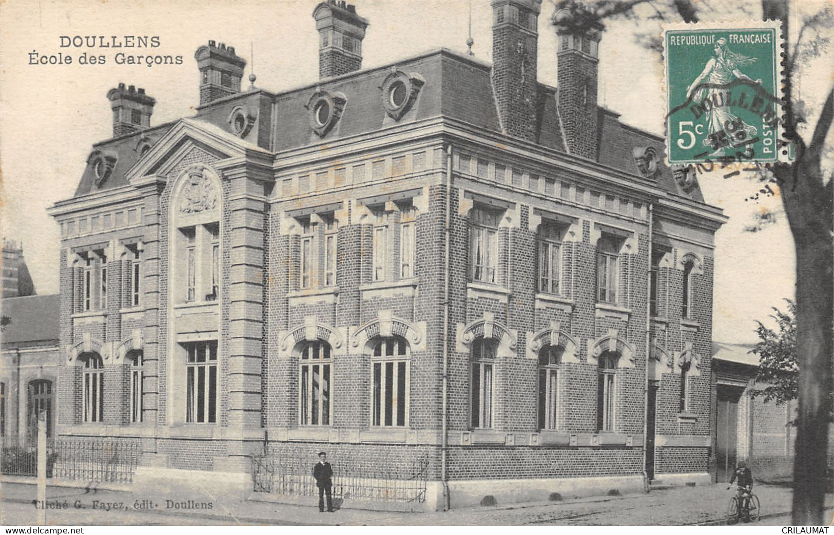 80-DOULLENS-N°6040-G/0197 - Doullens