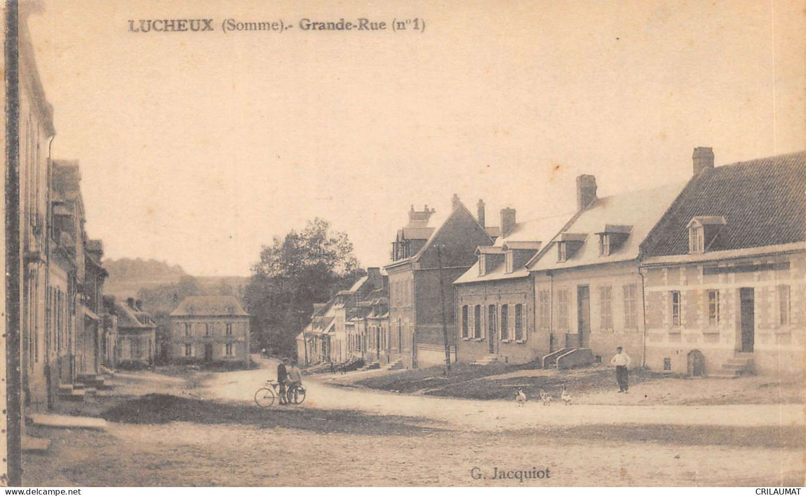 80-LUCHEUX-N°6040-G/0161 - Lucheux