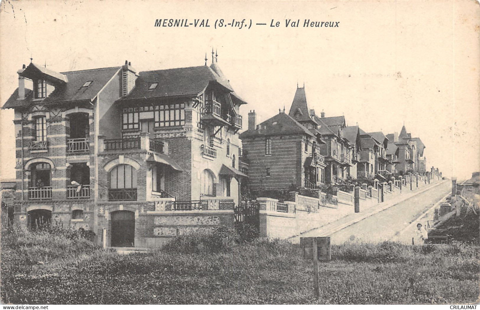 78-MESNIL VAL-N°6040-F/0181 - Mesnil-Val