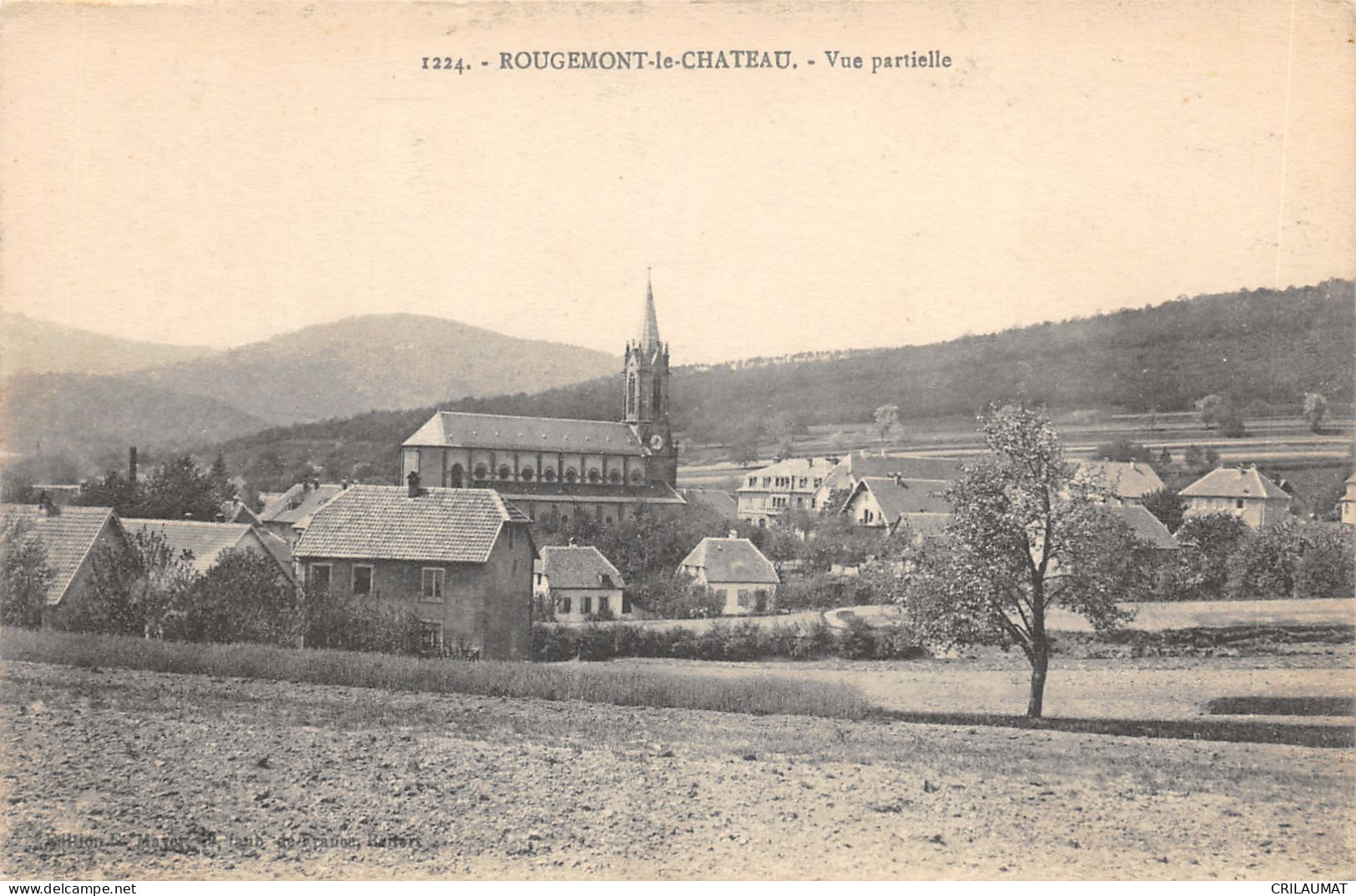 90-ROUGEMONT LE CHATEAU-N°6041-E/0195 - Rougemont-le-Château