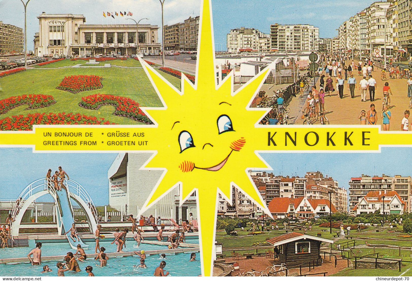 KNOKKE   UN BONJOUR DE - Knokke