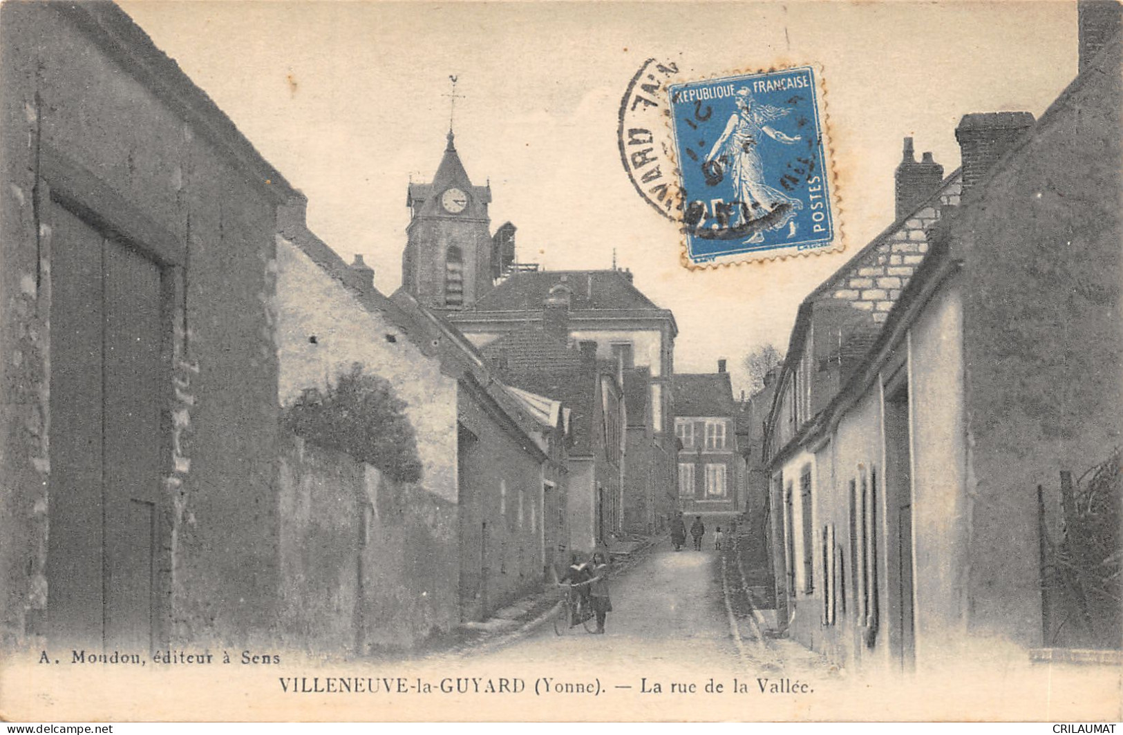 89-VILLENEUVE LA GUYARD-N°6041-D/0221 - Villeneuve-la-Guyard