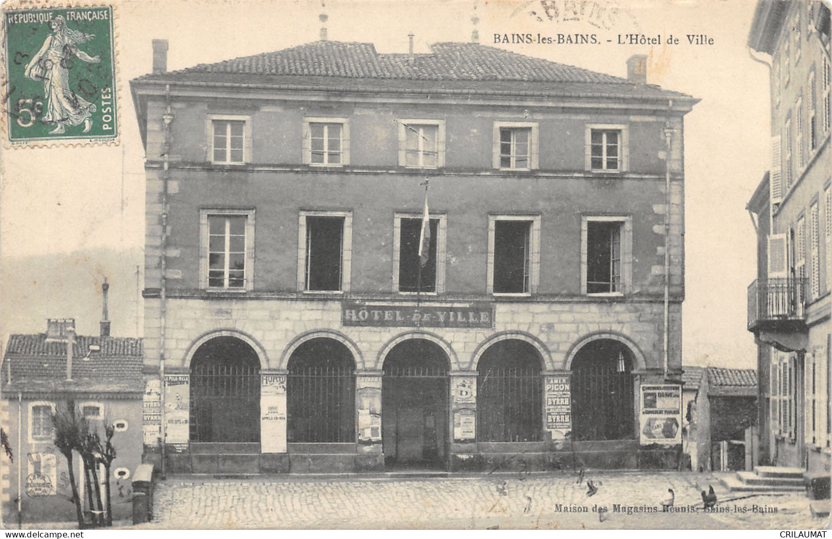 88-BAINS LES BAINS-N°6041-C/0381 - Bains Les Bains